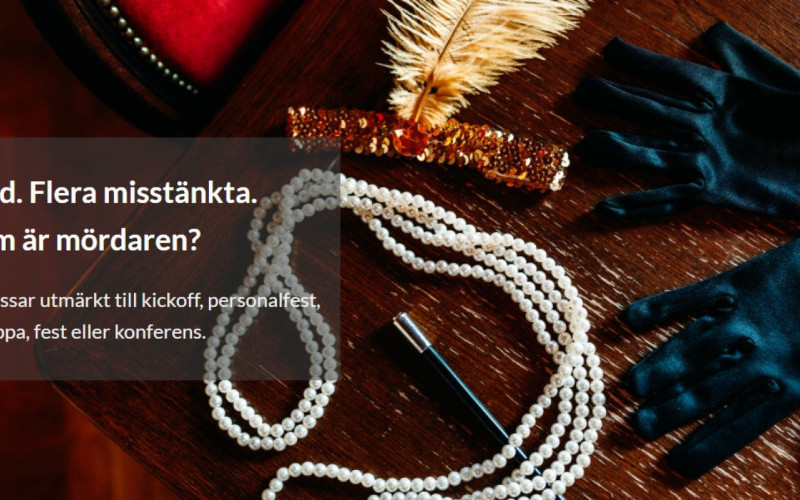 Mordgåtan - Välkänd teambuildingaktivitet från 2008