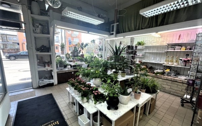 Blombutik i köpcentrum i Söderort - 20502