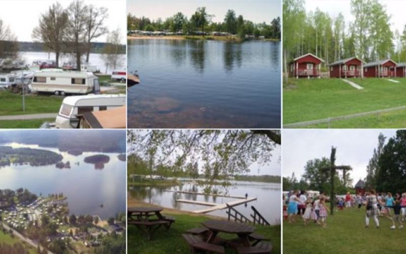 Sm��ngens Camping - en Oas vid sj�n Liens strand - Bolagsplatsen.se