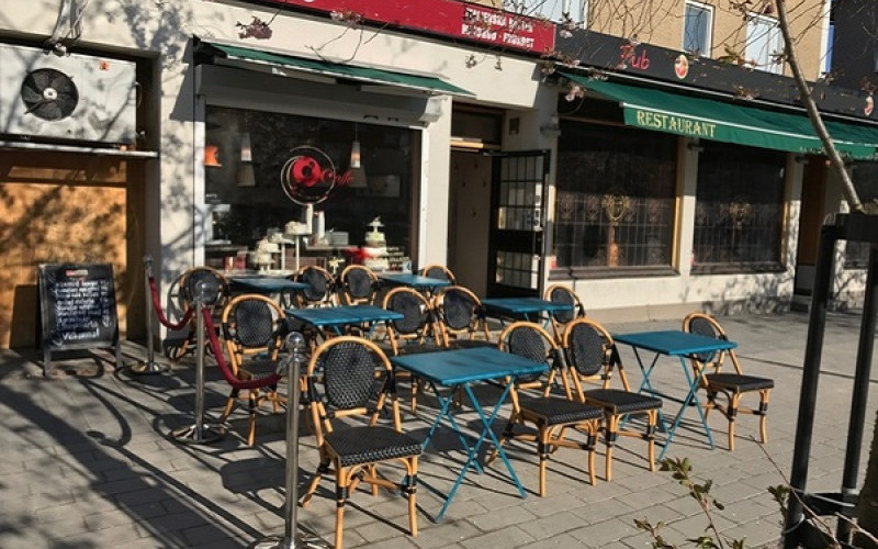 Café i Söderort-Nära T-bana -20406