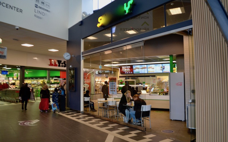 Välkänd smörgåskedja i köpcentrum i Uppsala