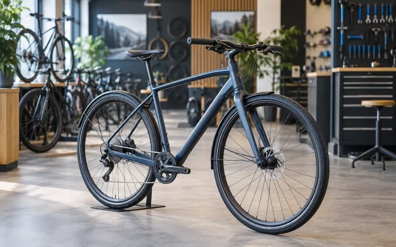 Photo de Välrenommerad cykel och alpinbutik med egen fastighet i Västra Götaland