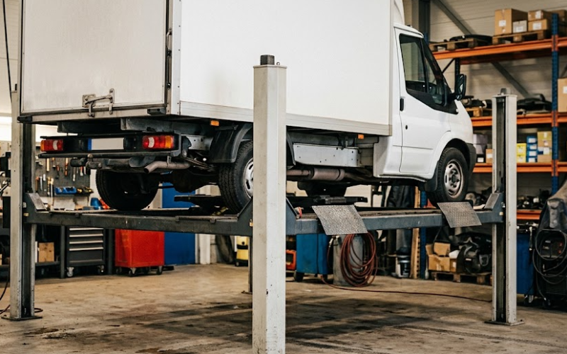 Photo de Specialiserad bilverkstad med sex lyftar och nisch inom elektronik och motoroptimering i Mälardalen