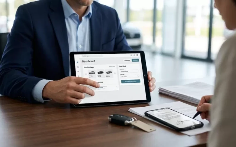 Photo de SaaS-plattform för bilhandeln med integrerat låneflöde, delägare eller hel överlåtelse sökes - SaaS / Logiciel
